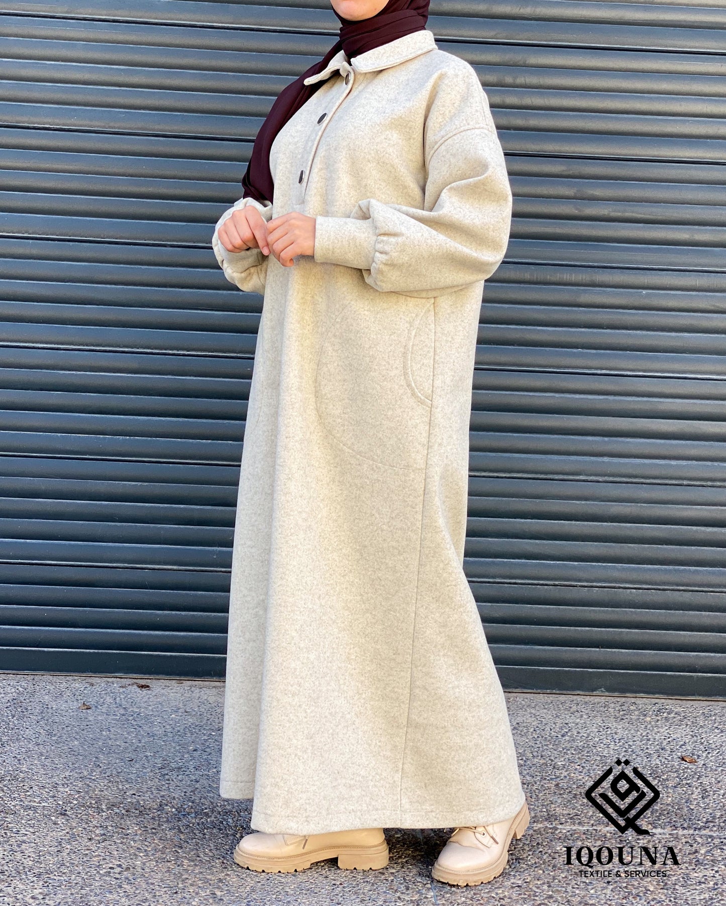 Robe "MARAH" (beige)