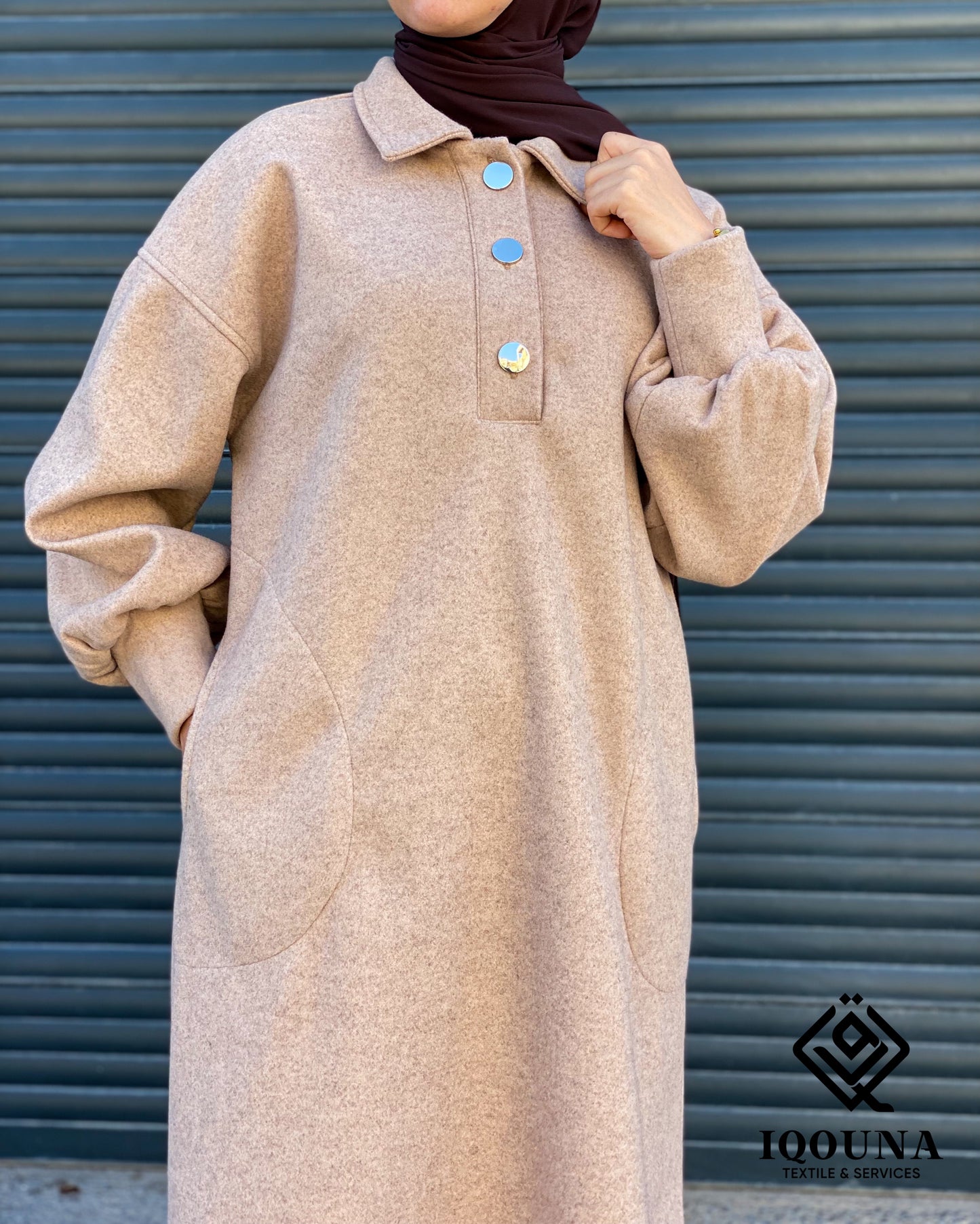 Robe “MARAH” (camel)