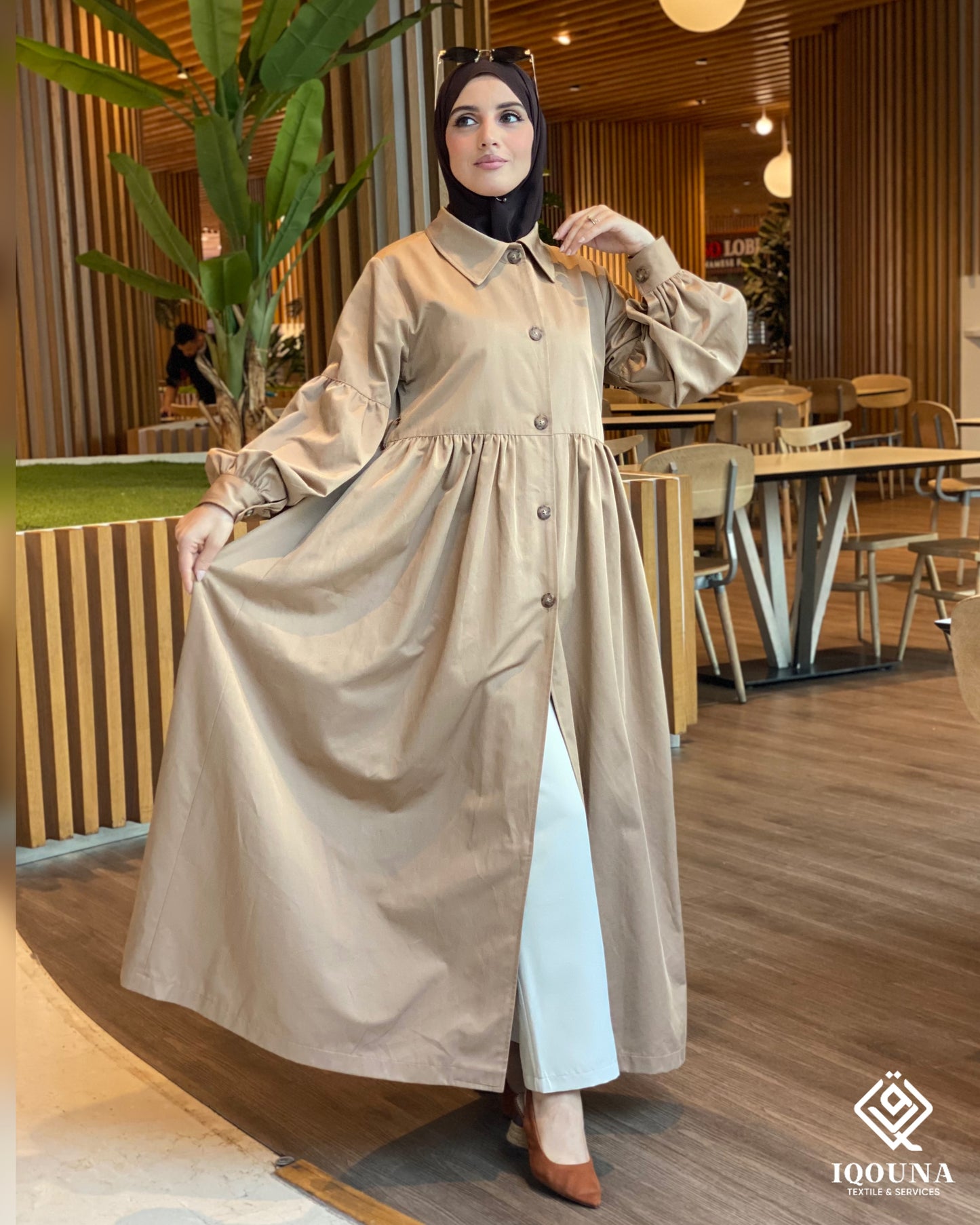 Trench coat « Beige Camel »