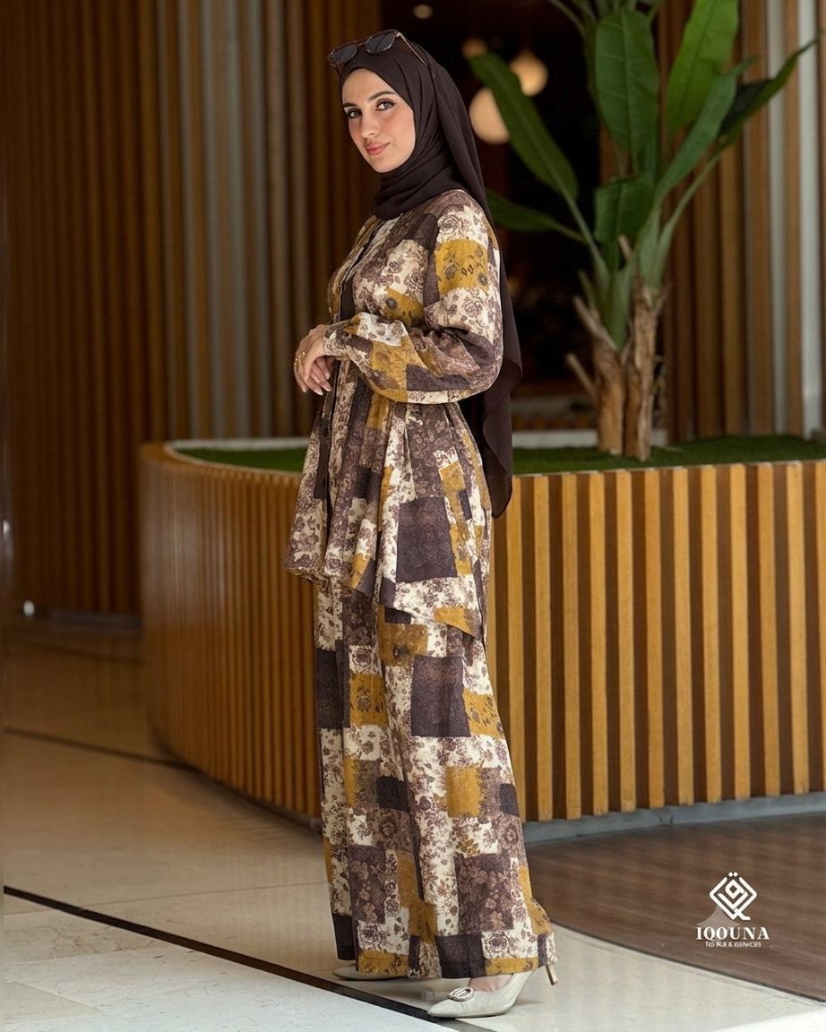 ensemble "AMANI" (Vert citron)
