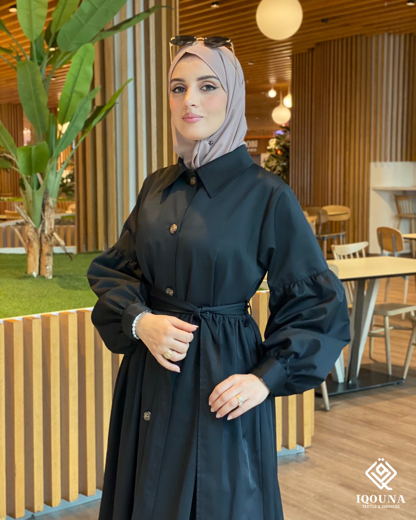 Trench coat « NOIR »