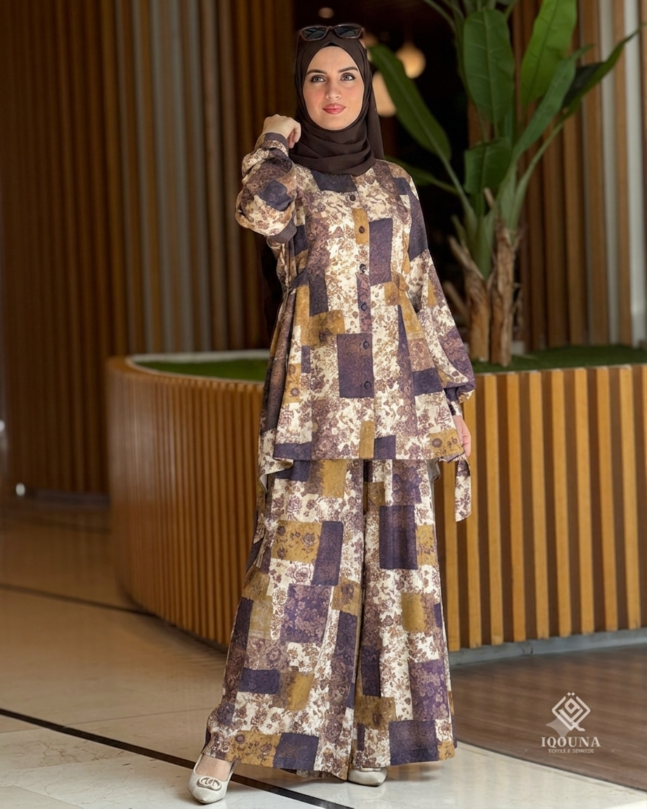 ensemble "AMANI" (Vert citron)